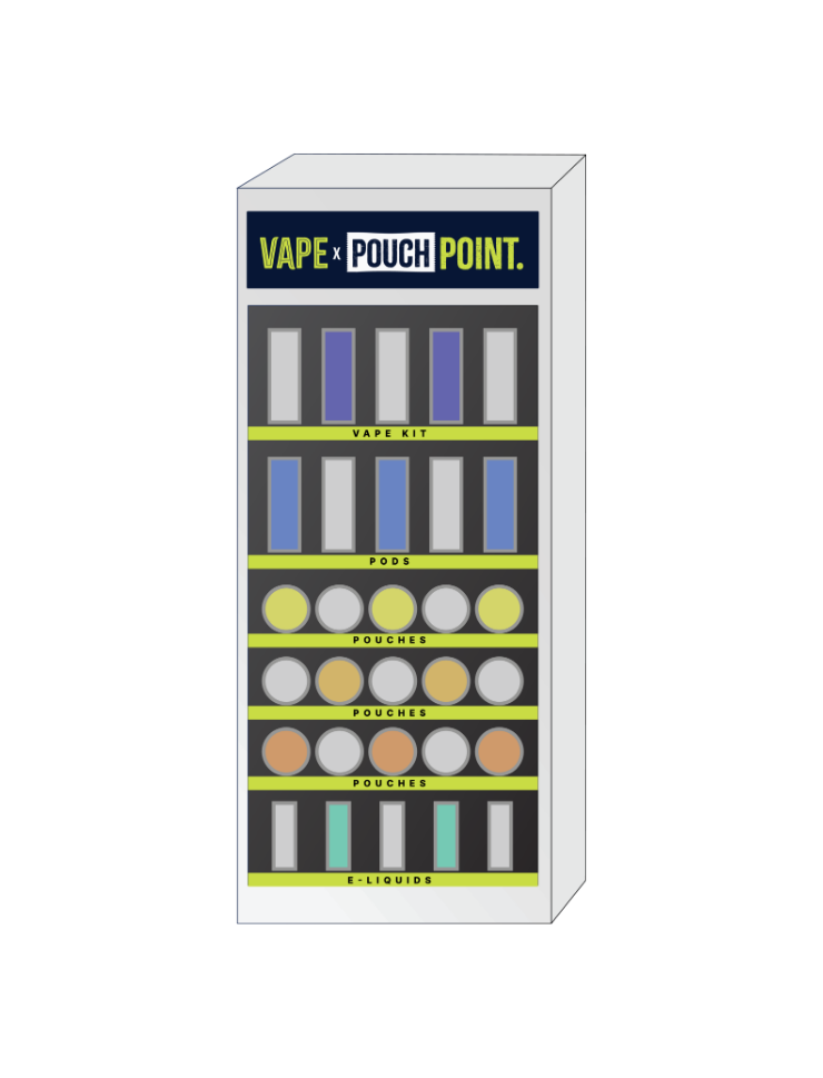 VAPE x Pouch Point CDU with Stock