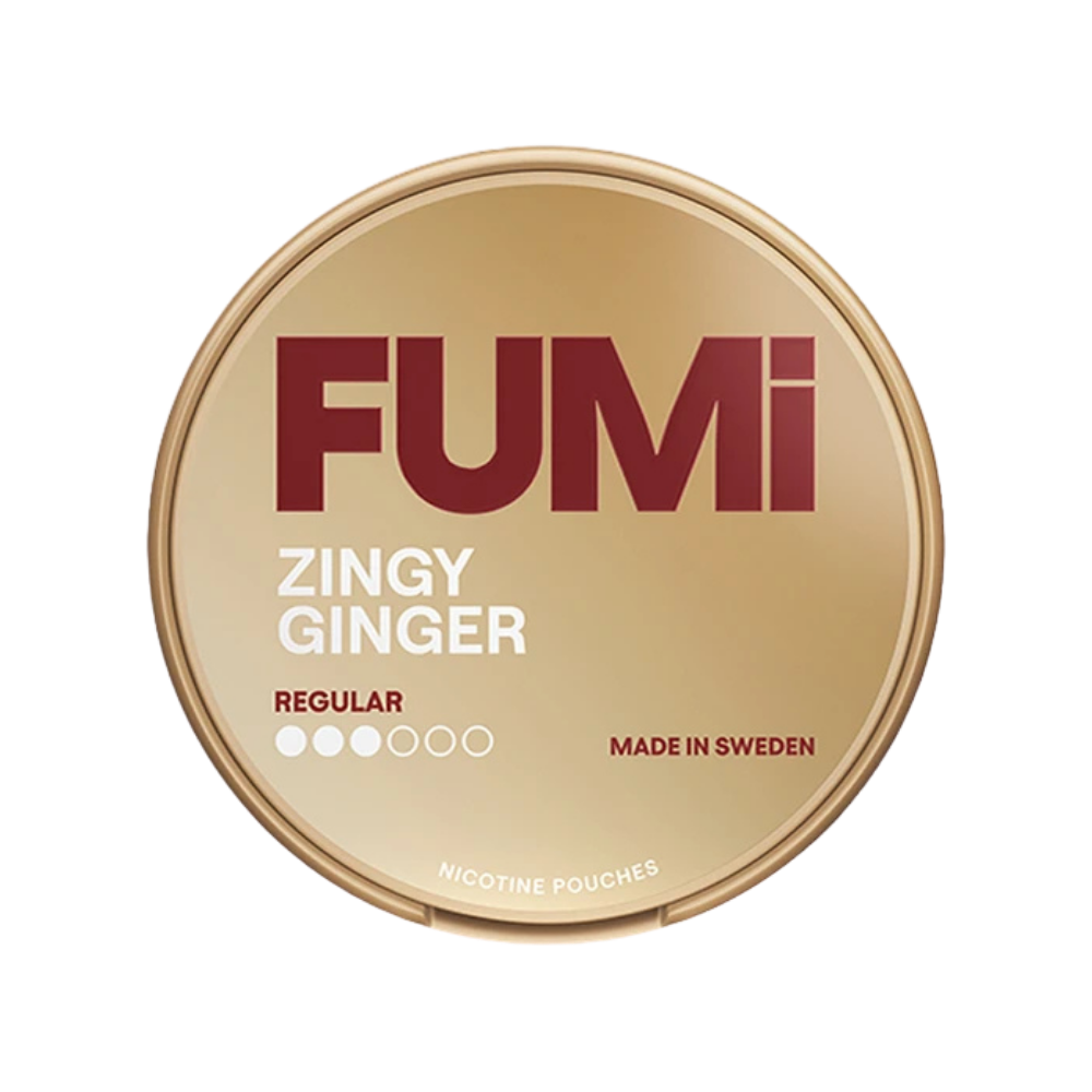 FUMi | Zingy Ginger | Nic Pouches | Regular 4mg