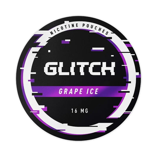 Glitch | Grape Ice | Nic Pouches | 16mg