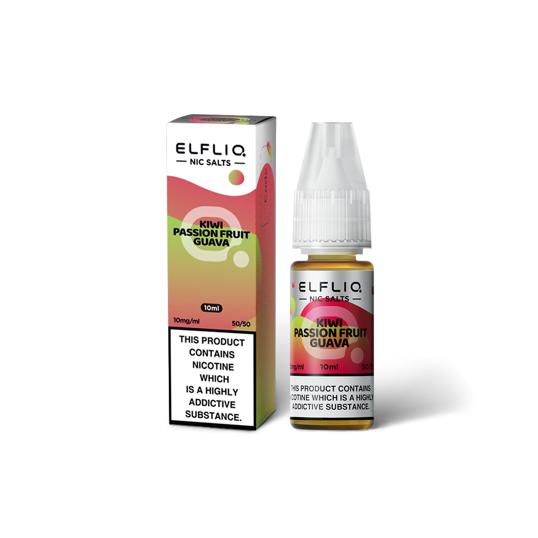 Elfliq Kiwi Passion Fruit Guava 10ml Nic Salt